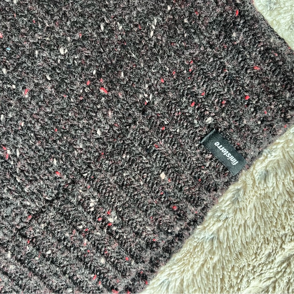 Finisterre Porth Fair Isle Yoke Jumper in Burnt Umber/Caramel - Picture 14 of 16
